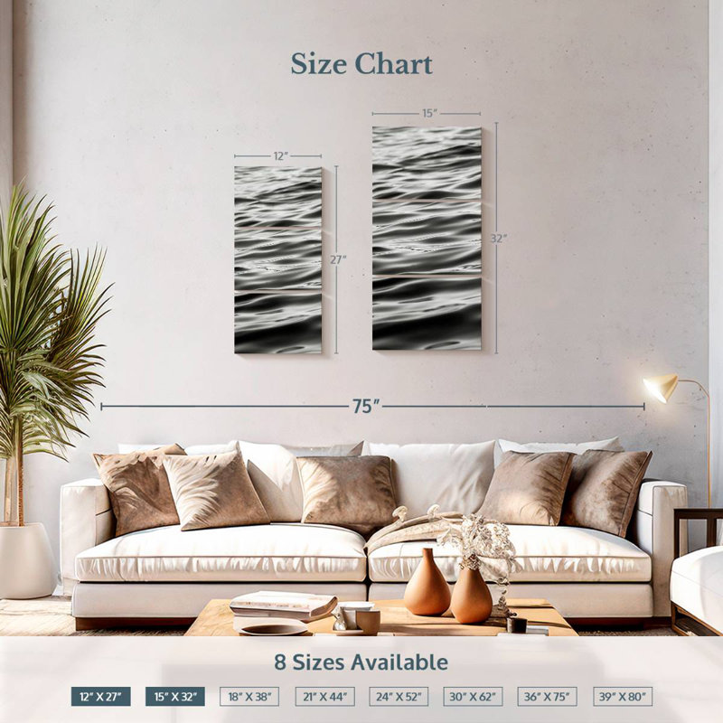 Seaway Surface, 27" H x 12" W