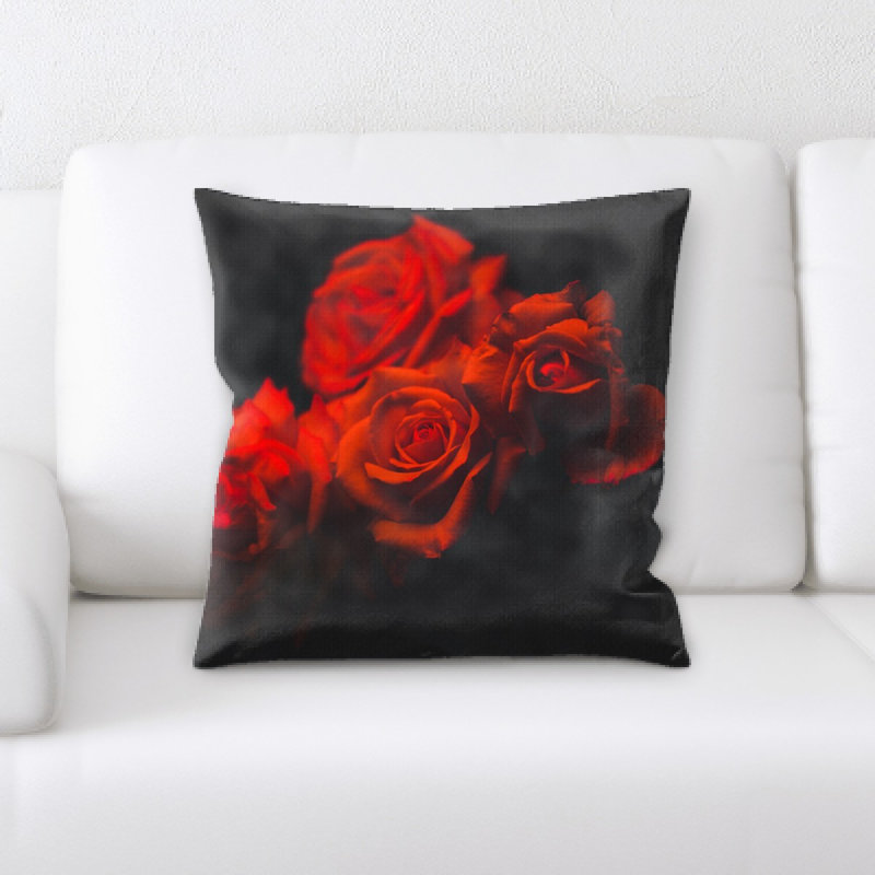 Focus Microsuede Reversible Throw Pillow