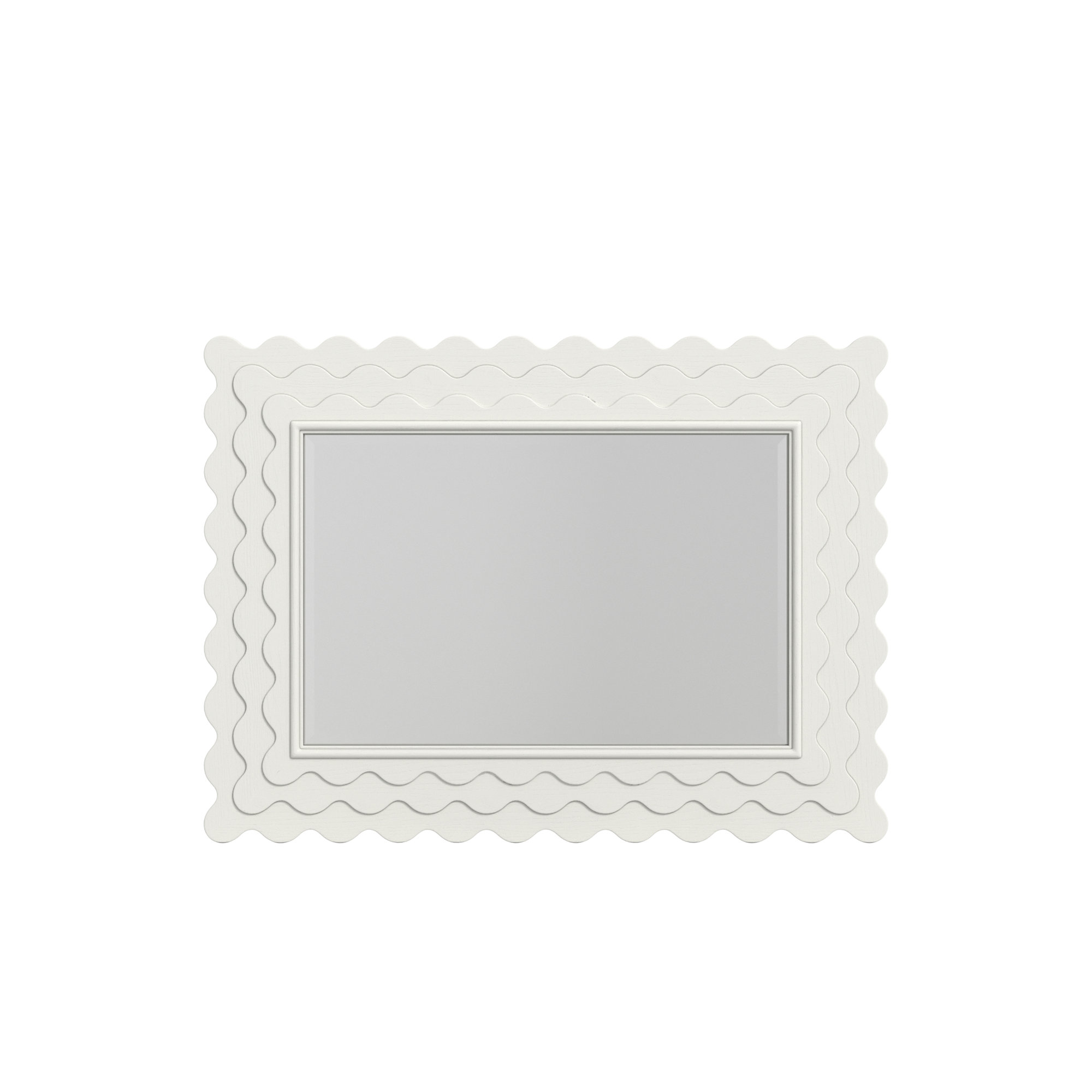 Haven Scalloped Mirror