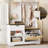 Hall Tree With Bench And Shoe Storage, 6-In-1 Entryway Organizer For Modern Homes, Maximizing Space And Style-1039435055