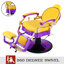 Fauteuils de barbier Inbox Zero Retro