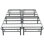  Folding Metal Bed Frame, 14 Inch Platform Mattress Foundation, 