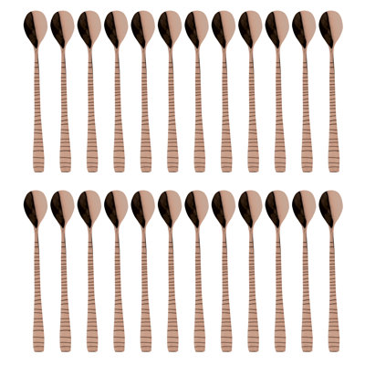 Cuillère à thé Tigre Ice - 24 pièces - Bronze