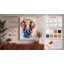 Painted Elephant Modern - Print-136728718-136728715