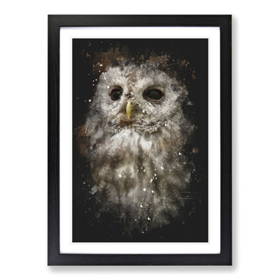 Tawny Owl Vol.1 - Picture Frame Painting