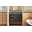 Armoire de salle de bain murale avec lavabo en céramique et fermeture en douceur-228344539