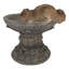 Statue Squirrel on Pedestal