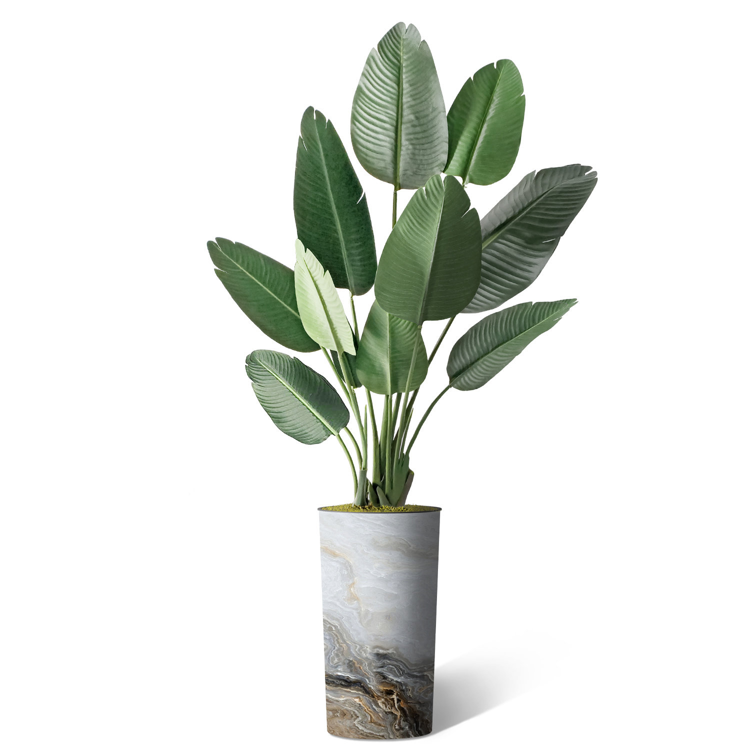 Artificial Bird of Paradise Tree in Planter | Wayfair