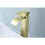 Robinet de lavabo pour salle de bain à poignée simple Waterfall Spout-110713006