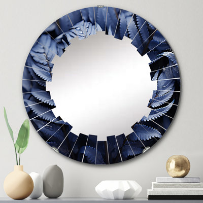 Delassite - Miroir mural moderne rond