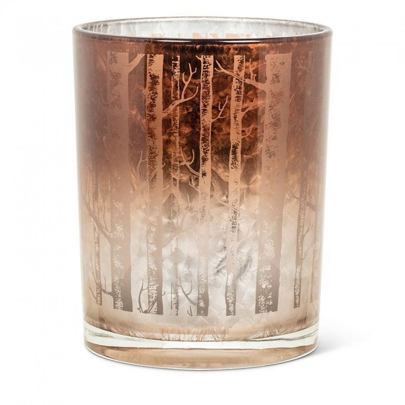 Medium Birch Trees Candle Holder