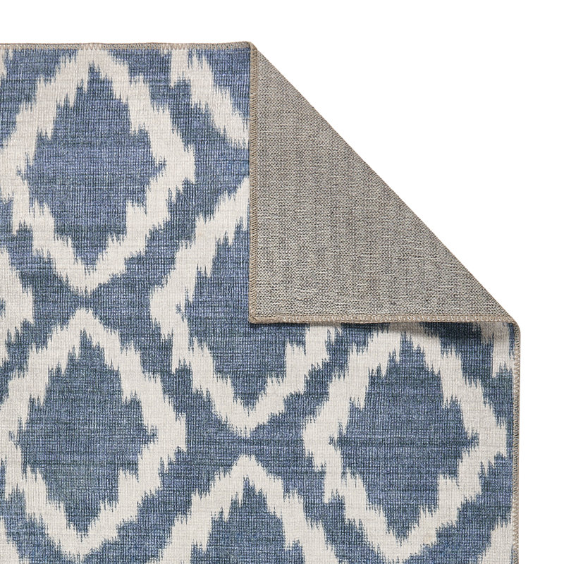 Ascutney Geometric Chenille Area Rug, Runner 67 x 200cm