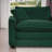 Corduroy Sofa with 1 Footrest-102038588-111792617