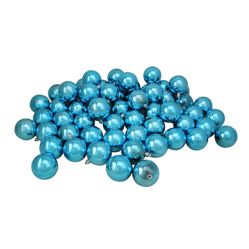 Boule de Noël incassable, Bleu turquoise