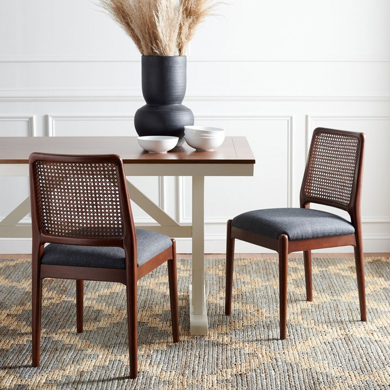 Chaise d'appoint Molinari, Brun / gris