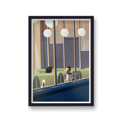 Heat V2 Reimagined Movie Poster - Single Picture Frame Print