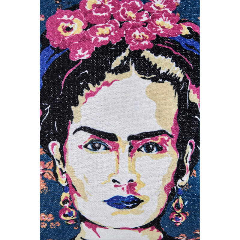 Floral Square Throw Cushion