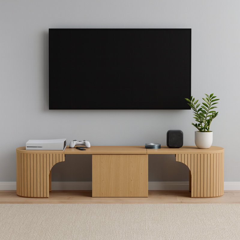 Cedarra Extendable Solid Wood Bench