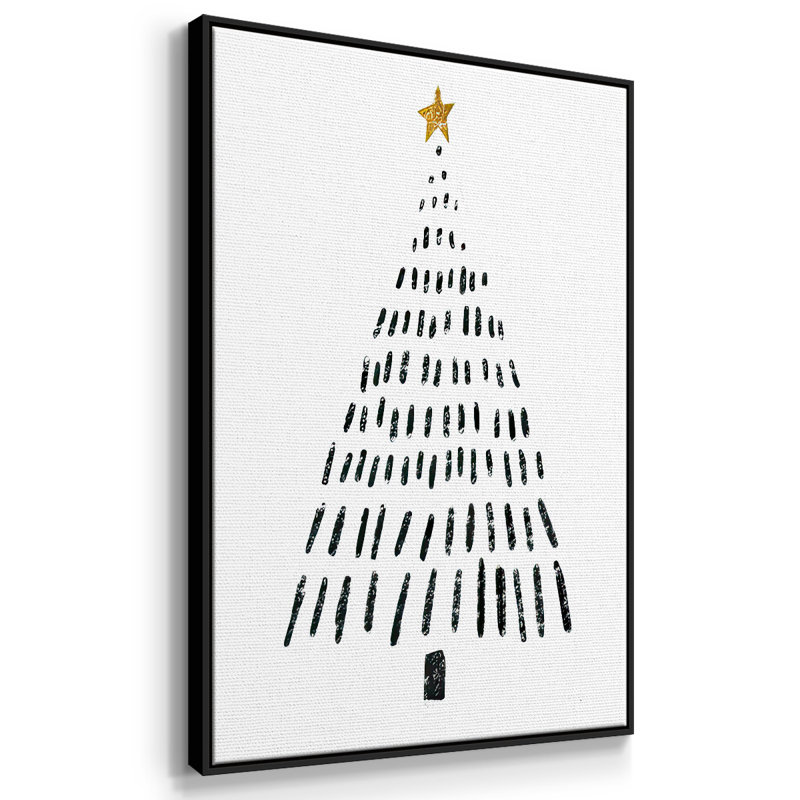 Arbre de Noël, Noir, H 41 po x l 27 po x P 1,5 po