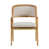 Beige Cushion/Natural Frame selected