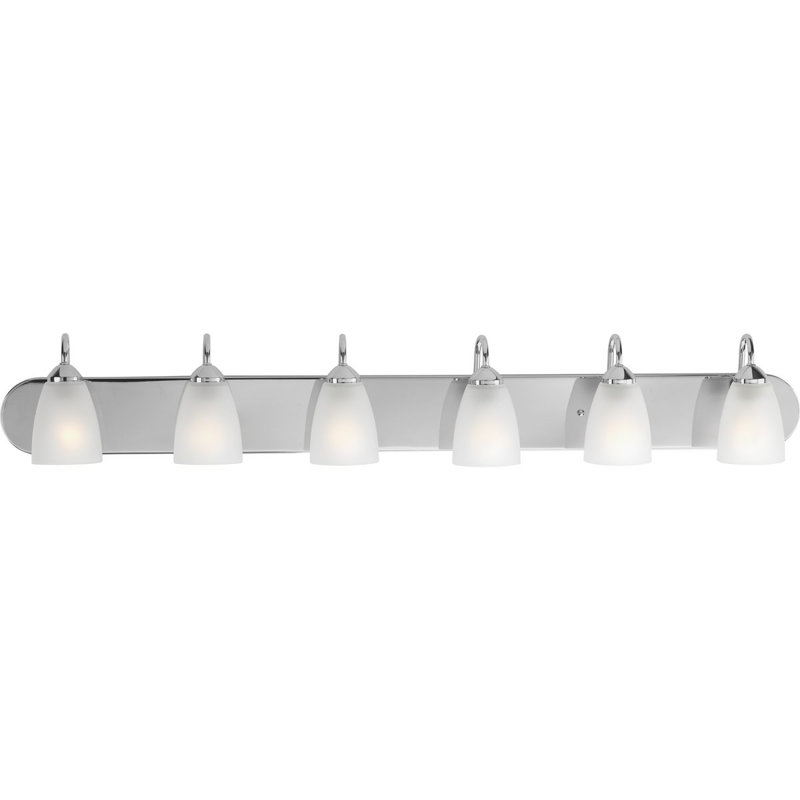 Carilynn 6 - Light Dimmable Vanity Light, Polished Chrome