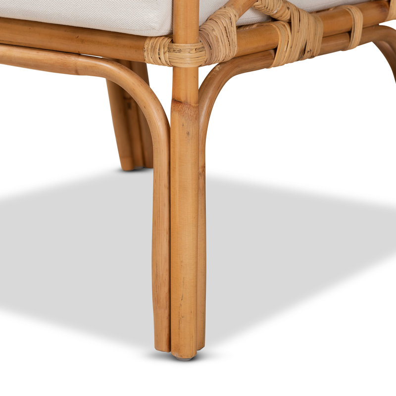 Yedinak 24.8" W Rattan Armchair