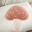 Ensemble de literie de jardin champignon fantaisiste, édredon en polyester multicolore avec coussin brodé, taille double / grand
