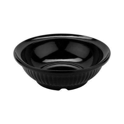 G.e.t. Enterprises Black 24 Oz. Bowl Geneva, Melamine