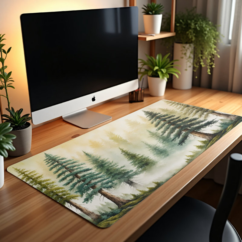 Polyester Desk Pad, 31.5x15.5