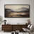 Neutral Brown Artwork, Abstract Mountain Landscape Wall Pictures, Giclee Canvas Digital Print Extra Large Framed Wall Art-111652391-111652390