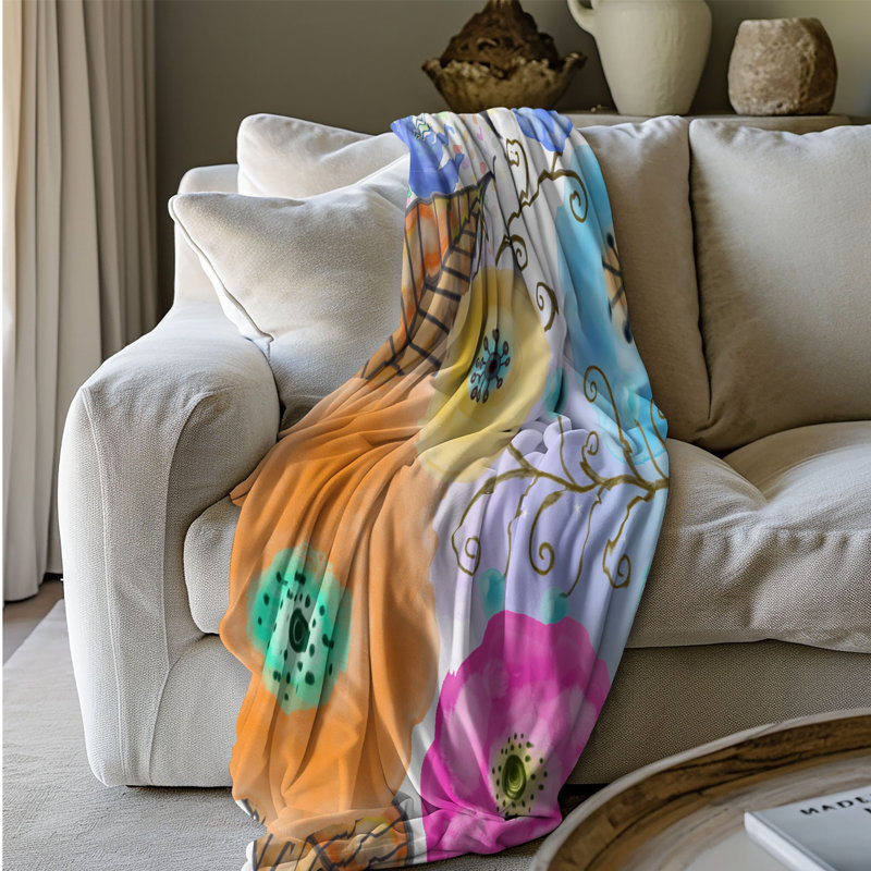 Throw Blanket, 60" W x 80" L