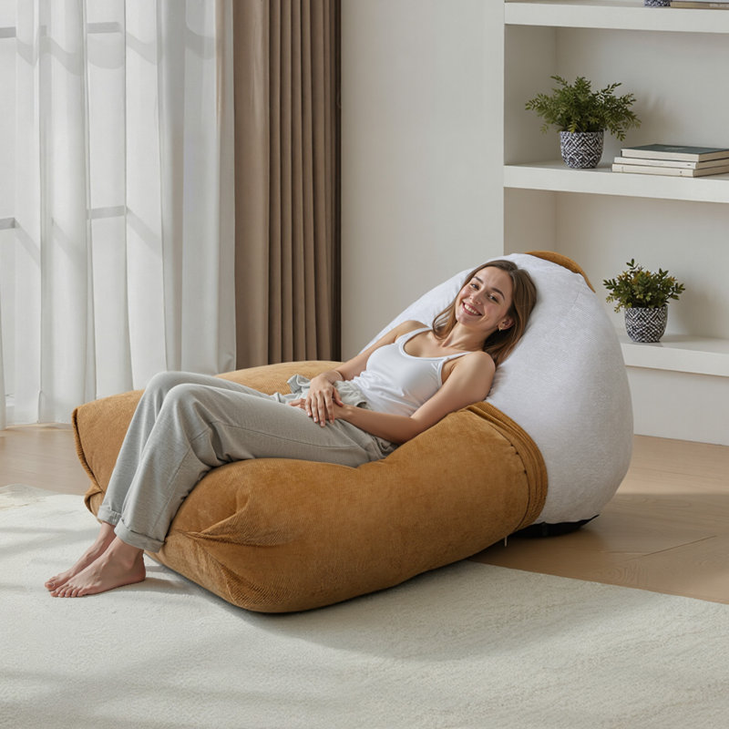 Grand fauteuil à billes ergonomique