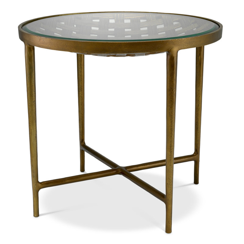 Sorrento Glass End Table