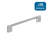 Cityscape 6-5/16 inch (160mm) Center-to-Center Polished Chrome Cabinet Pull - 10 Pack-90709855