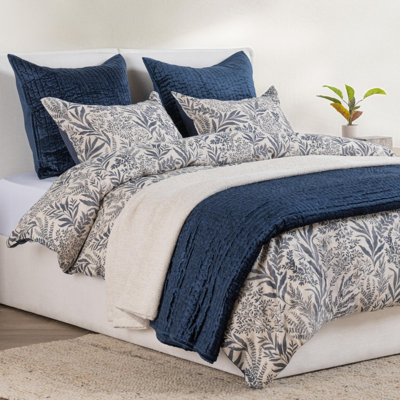 Mulberry Blanket, Blue, King