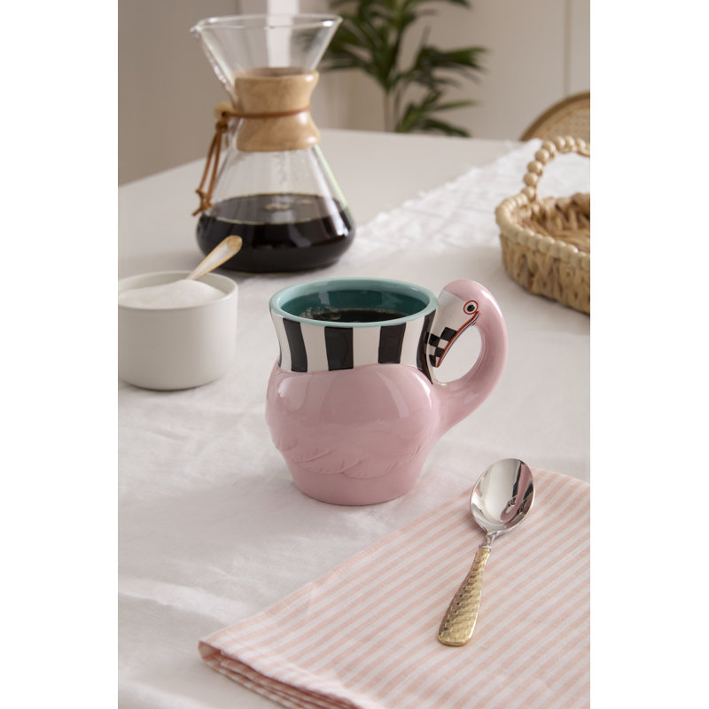 Patience Brewster Flamingo Ceramic Mug
