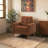 Martini Rust Fabric Upholstered Chair