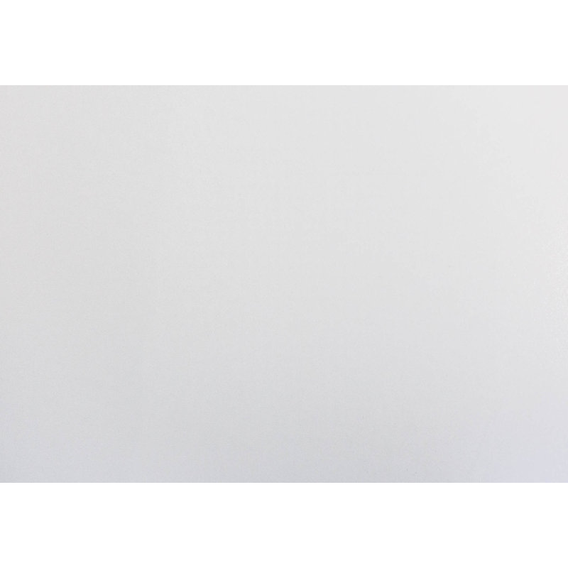 Meuble télé ouvert durable de style moderne Riccio, Blanc, 60"