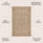 Hagerman Vintage Filigree Textured Weave Beige/Brown Indoor/Outdoor Rug-1441683069