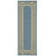 Tapis d'intérieur / extérieur bleu / naturel tissé à plat à la main Arneshia-20793900