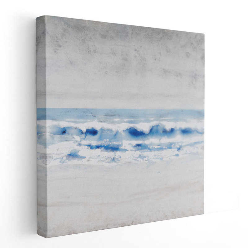 «Whitewater I», reproduction d'art sur toile, H 12 po x l 12 po