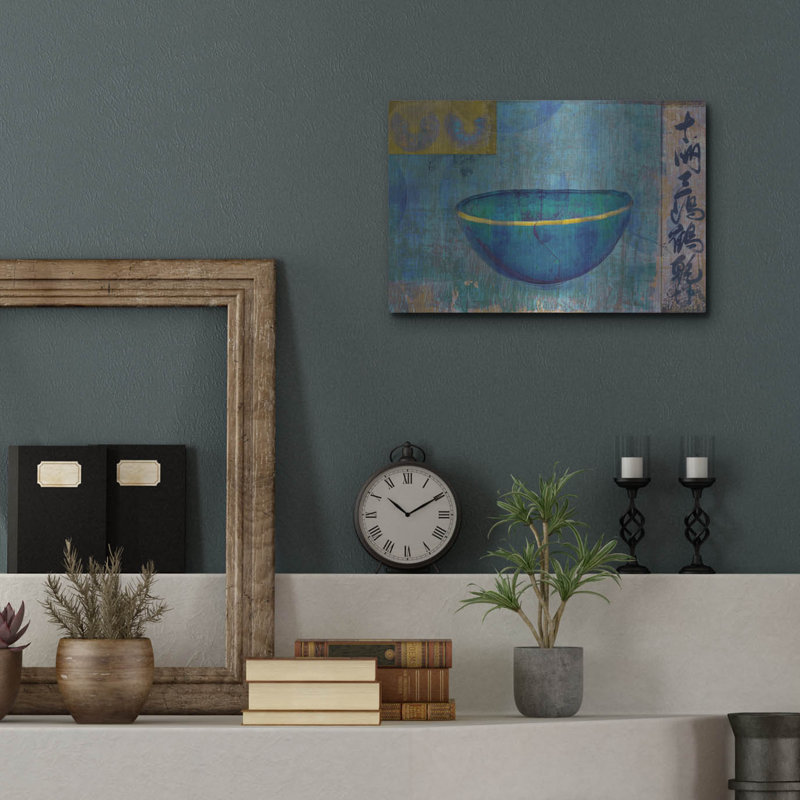 «Blue Bowl» par Elena Ray, H 12 po x l 16 po