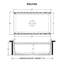 Ruvati 30 pouces Fireclay Workstation