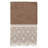  3 Piece Turkish Cotton Cream Lace Embellished Towel Set-1459290972