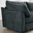 Armless Sofa Velvet-Grey