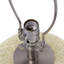 Lampe de table avec base en papier beige (ampoule non incluse)