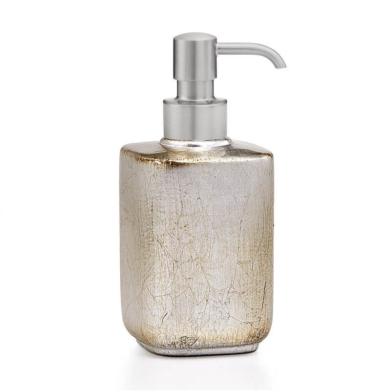 Ava Soap Dispenser, Silver, Brushed Nickel