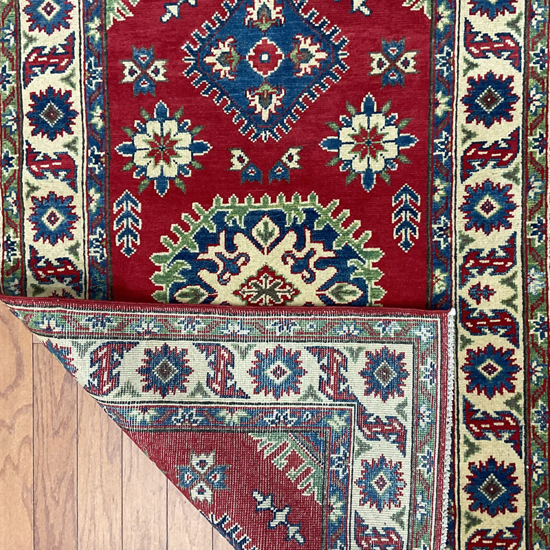 Tapis en laine fait à la main Kazak
