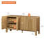 Armoire d'appoint 63 po avec 4 portes et tablettes réglables Adora-967265356