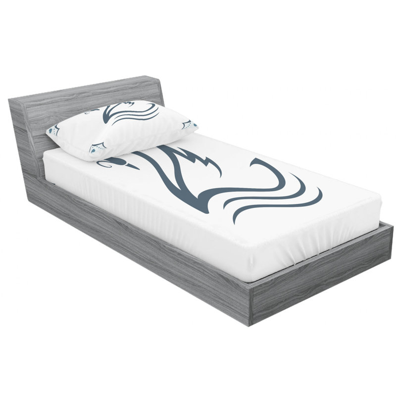 Microfiber Sheet Set, Twin XL Sheet Set with Fitted Sheet